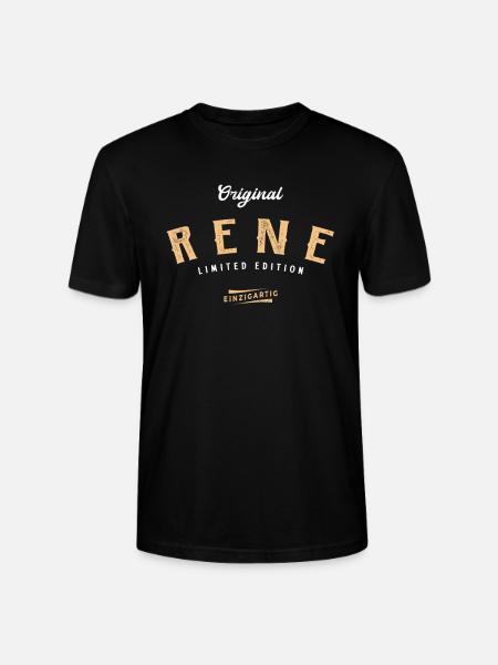 Rene Limited Edition - Stanley/Stella Unisex Bio-T-Shirt CRAFTER - Schwarz