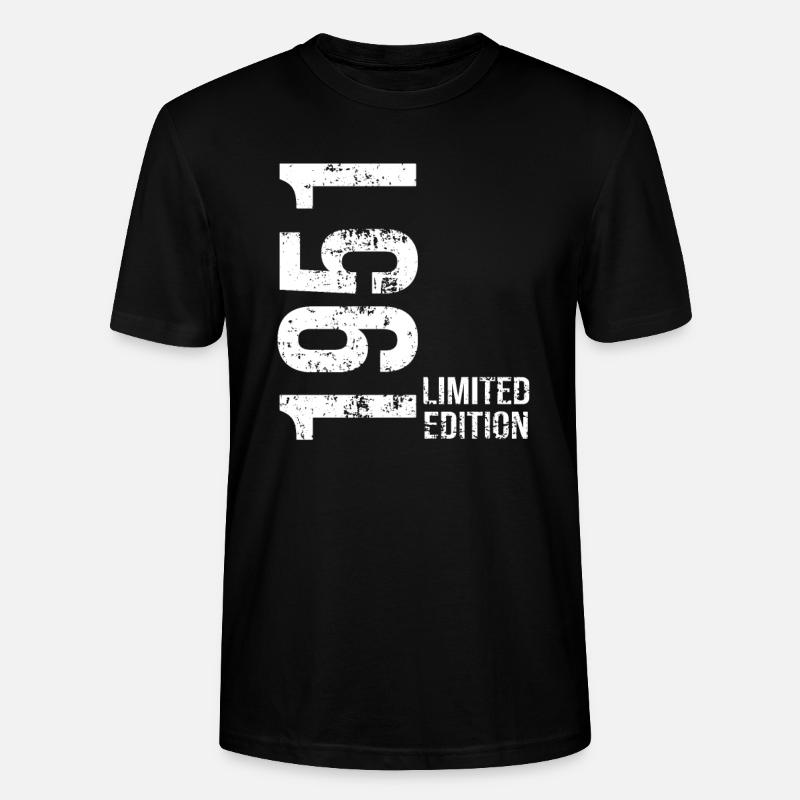 Edition Limitée De 1951 - T-shirt bio CRAFTER Stanley Stella Unisexe - noir