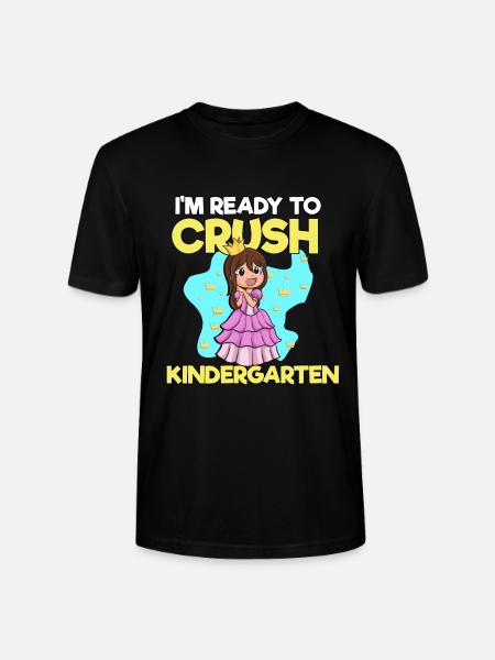 Kindergarten - Stanley/Stella CRAFTER Unisex Organic T-Shirt - black
