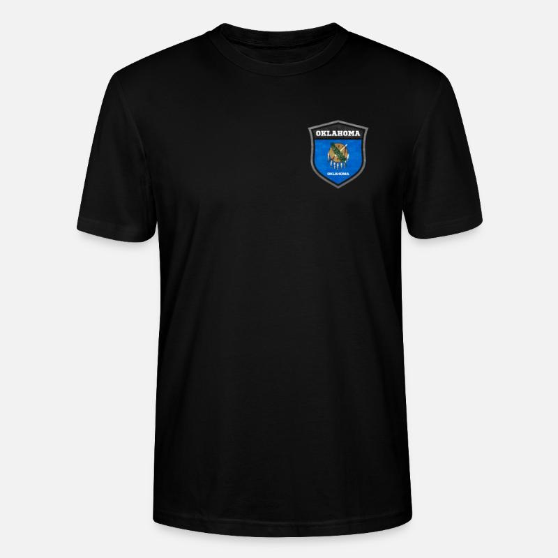 Oklahoma - Stanley/Stella Unisex Bio-T-Shirt CRAFTER - Schwarz