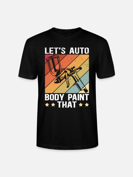Vehicle Painter Painter Airbrush Gift - Stanley/Stella CRAFTER Unisex Organic T-Shirt - black