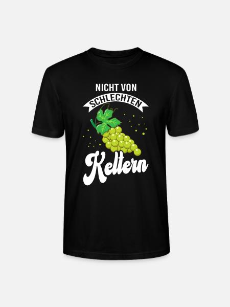 Keltern Winzer Weinberg Weinbauer - Stanley/Stella Unisex Bio-T-Shirt CRAFTER - Schwarz