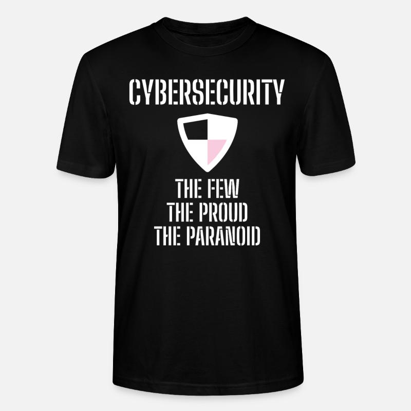 Cybersecurity - IT Security Computer Scientists - Stanley/Stella CRAFTER Unisex Organic T-Shirt - black