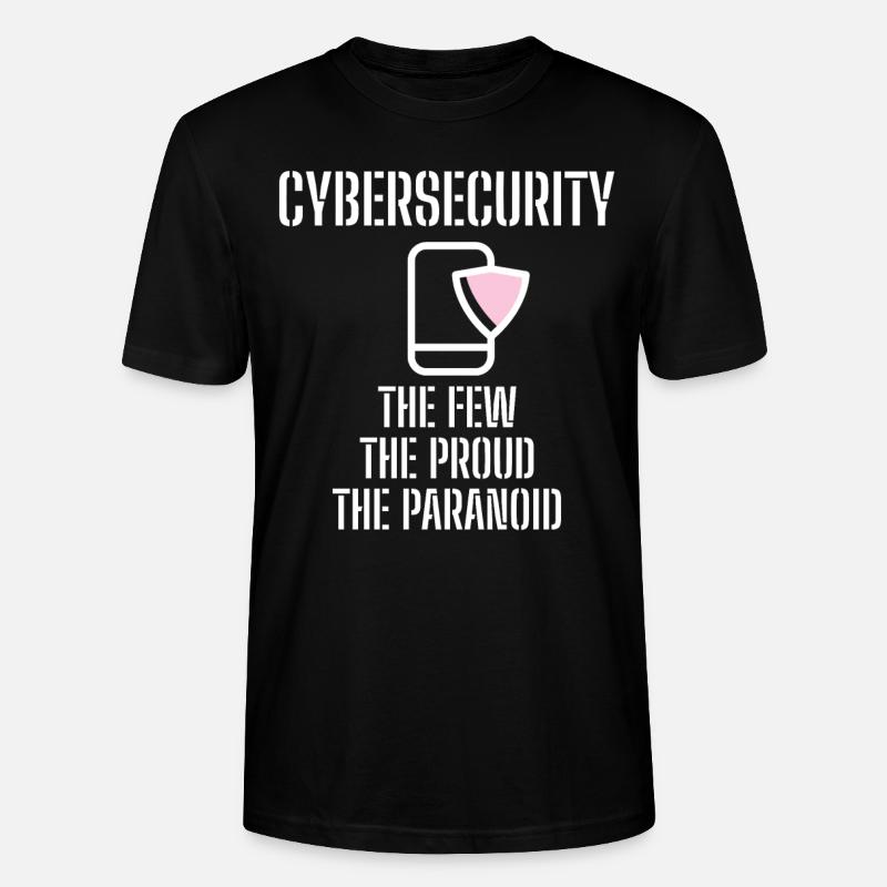 Cybersecurity - IT-Sicherheit Informatiker - Stanley/Stella Unisex Bio-T-Shirt CRAFTER - Schwarz
