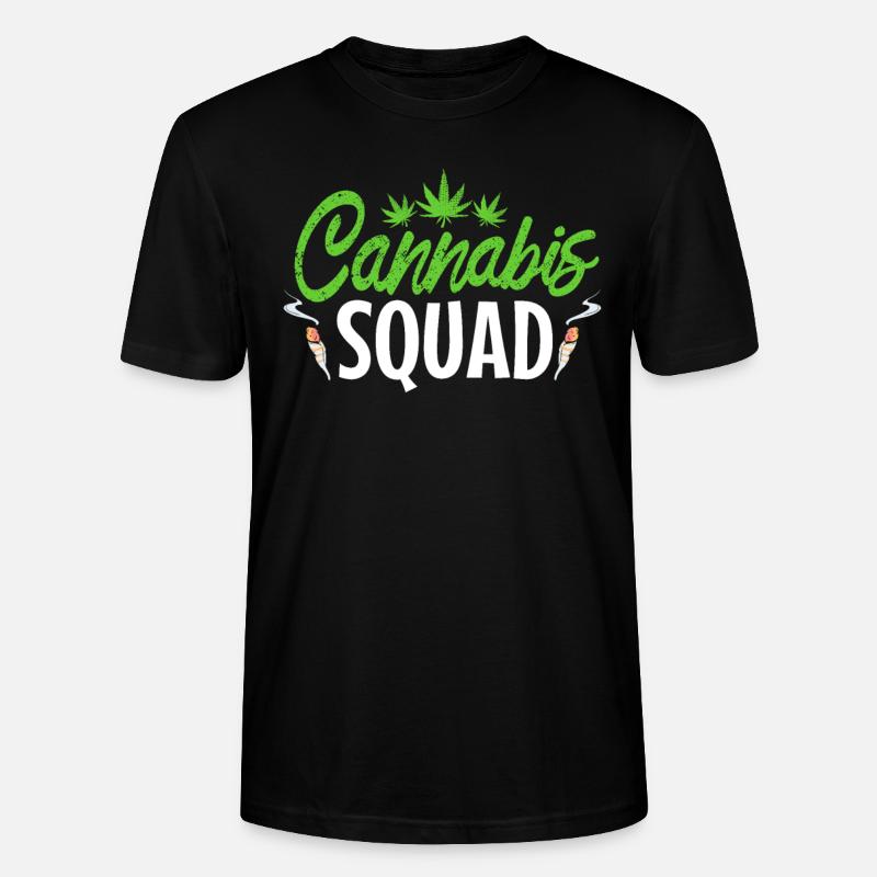 Cannabis trupp - Stanley/Stella Unisex Bio-T-Shirt CRAFTER - Schwarz