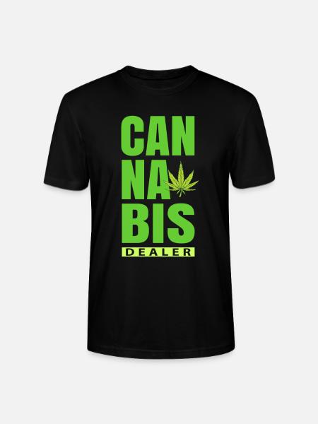 Cannabis dealers - Stanley/Stella CRAFTER Unisex Organic T-Shirt - black