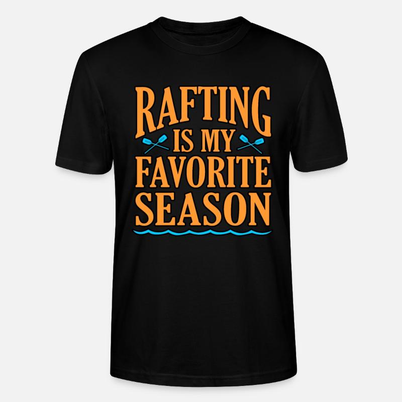 Rafting saison - Stanley/Stella Unisex Bio-T-Shirt CRAFTER - Schwarz
