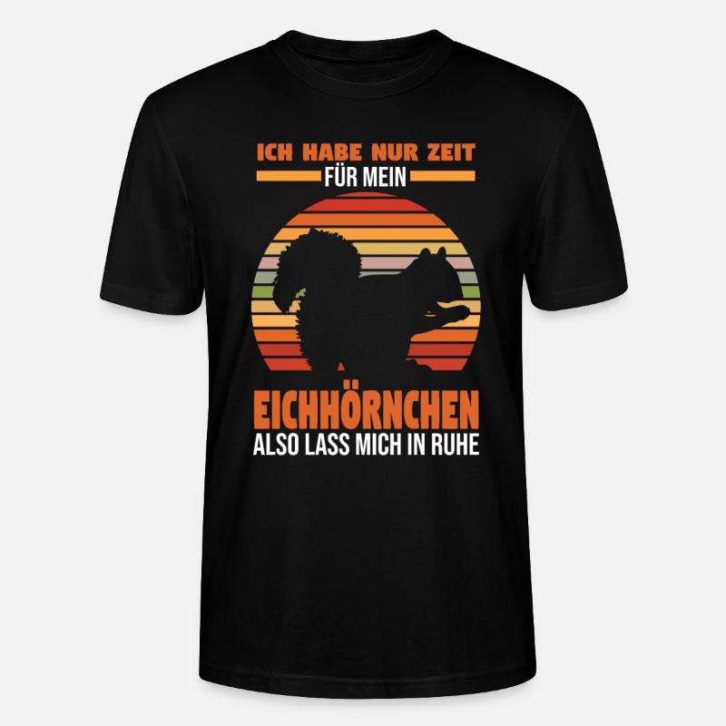 Erdmännchen - Stanley/Stella Unisex Bio-T-Shirt CRAFTER - Schwarz