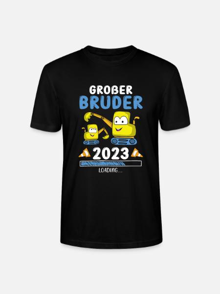 Großer Bruder 2023 - Stanley/Stella Unisex Bio-T-Shirt CRAFTER - Schwarz
