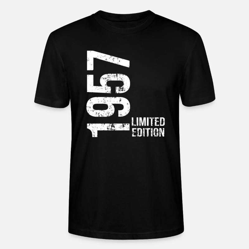Edition Limitée De 1957 - T-shirt bio CRAFTER Stanley Stella Unisexe - noir