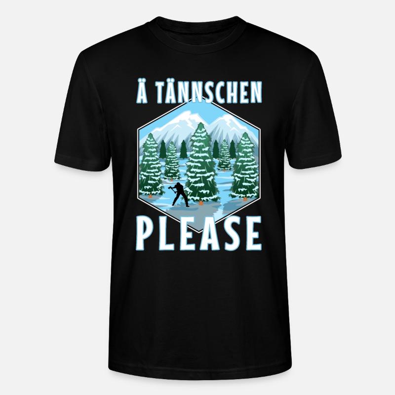 Ä Tännschen please - Stanley/Stella Unisex Bio-T-Shirt CRAFTER - Schwarz