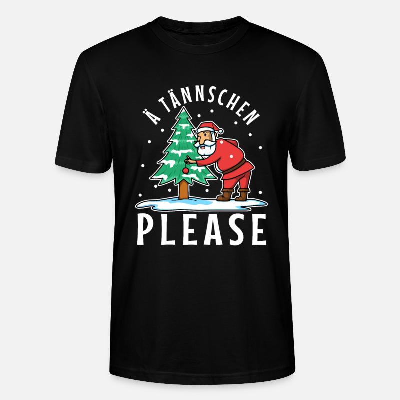 Ä Tännschen please - Stanley/Stella Unisex Bio-T-Shirt CRAFTER - Schwarz