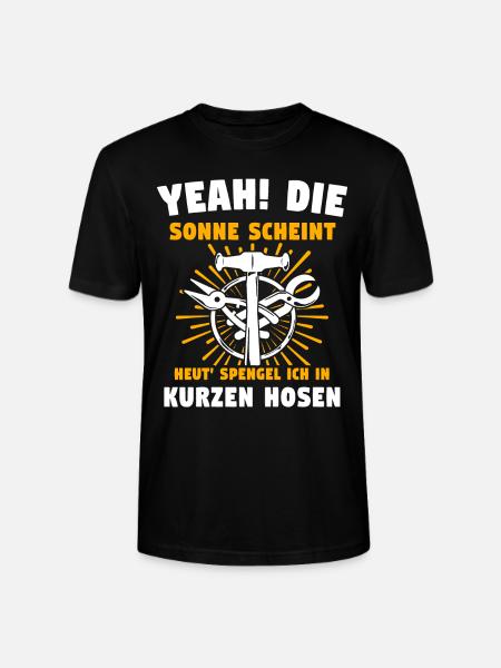 Spengler Bauspengler Spengeln - Stanley/Stella Unisex Bio-T-Shirt CRAFTER - Schwarz