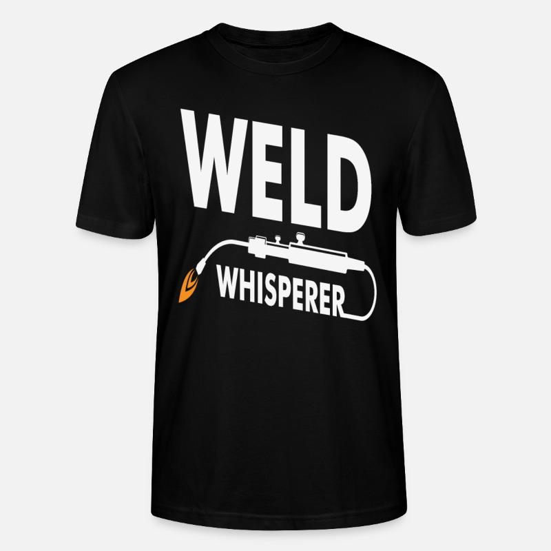Schweißflüsterer Schweißkonstruktion - Stanley/Stella Unisex Bio-T-Shirt CRAFTER - Schwarz