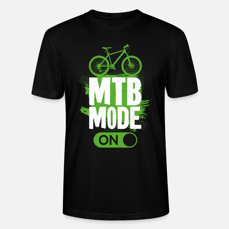 Enduro VTT VTT Équitation - T-shirt bio CRAFTER Stanley Stella Unisexe - noir