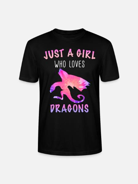 Dragon Mystical Dragon Fantasy - Stanley/Stella CRAFTER Unisex Organic T-Shirt - black
