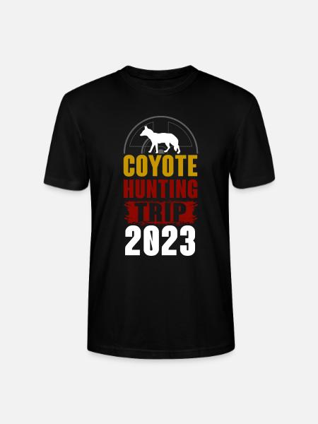 Coyotes Hunting Trip 2023 - Stanley/Stella CRAFTER Unisex Organic T-Shirt - black