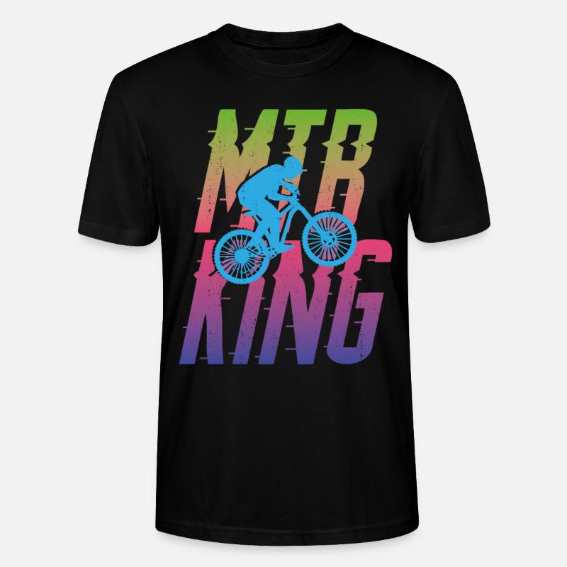 Enduro VTT VTT Équitation - T-shirt bio CRAFTER Stanley Stella Unisexe - noir