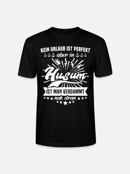 Husum - Stanley/Stella Unisex Bio-T-Shirt CRAFTER - Schwarz
