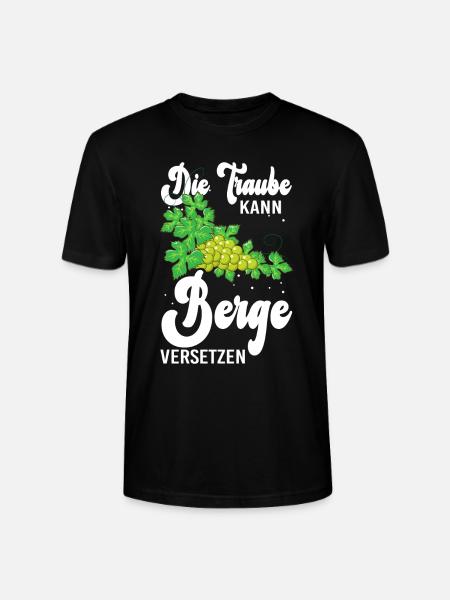 Winzer Trauben Weinberg Weinbau - Stanley/Stella Unisex Bio-T-Shirt CRAFTER - Schwarz