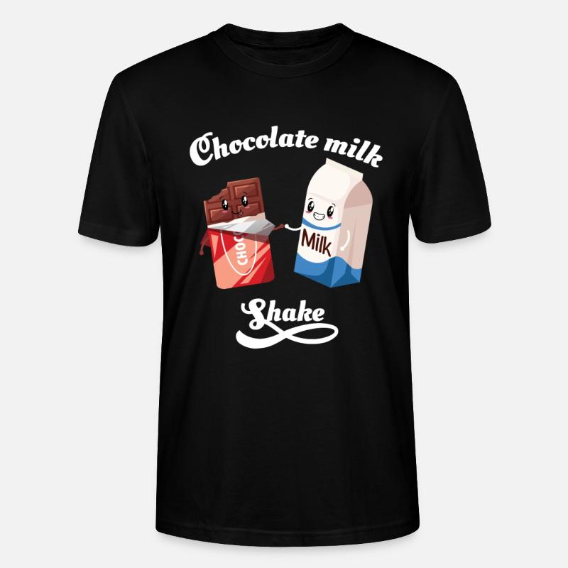 Chokolate Milkshake Milchshake - T-shirt bio CRAFTER Stanley Stella Unisexe - noir