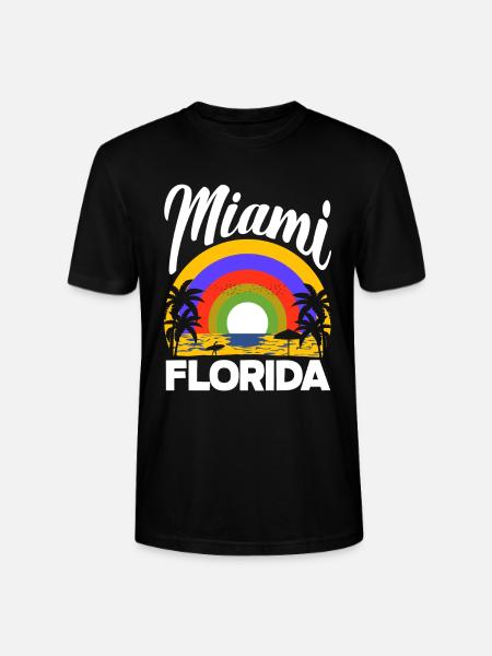 Florida - Stanley/Stella CRAFTER Unisex Organic T-Shirt - black