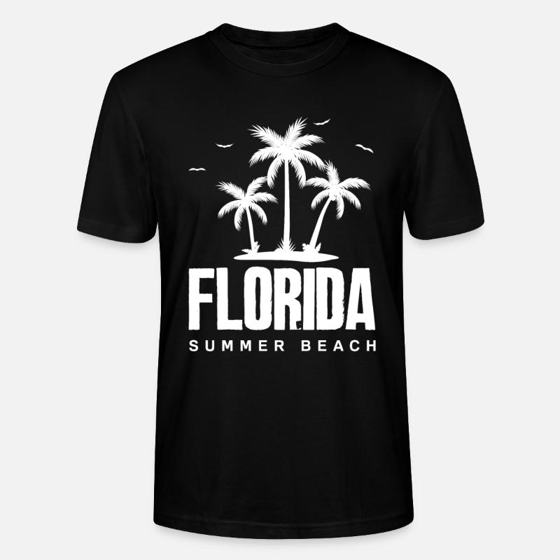 Florida - Stanley/Stella Unisex Bio-T-Shirt CRAFTER - Schwarz