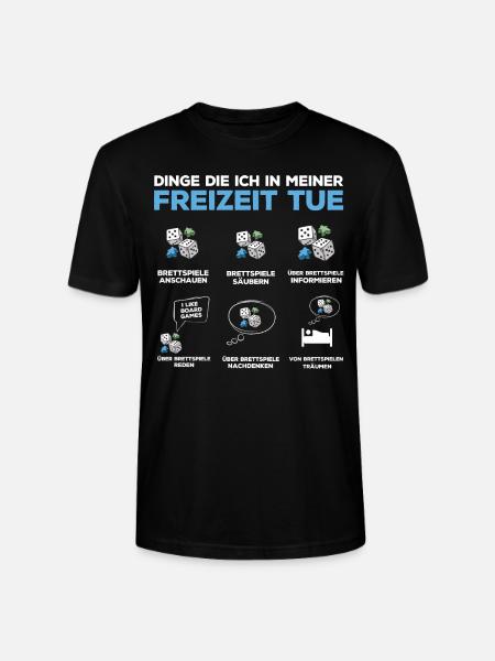 Brettspiele, Brettspiel, Brettspiele Spielen - Stanley/Stella Unisex Bio-T-Shirt CRAFTER - Schwarz