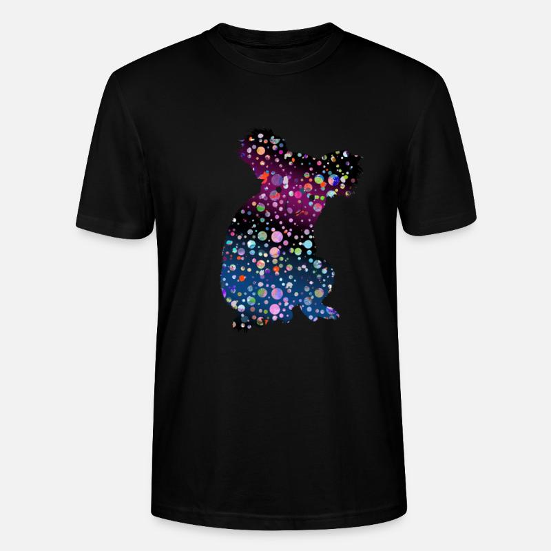 Lustige Koala-Geschenkidee - Stanley/Stella Unisex Bio-T-Shirt CRAFTER - Schwarz