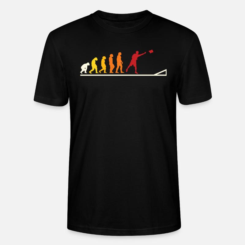 Évolution du trou de maïs - T-shirt bio CRAFTER Stanley Stella Unisexe - noir