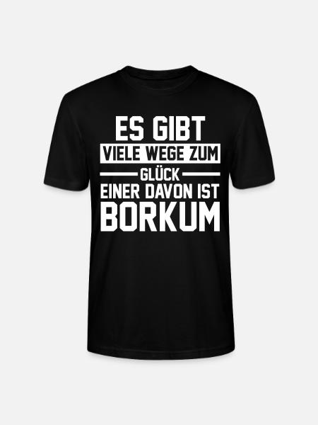 Nordsee Borkum - Stanley/Stella Unisex Bio-T-Shirt CRAFTER - Schwarz