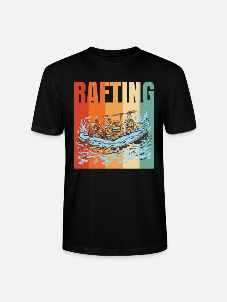 Rafting Aviron Cadeau - T-shirt bio CRAFTER Stanley Stella Unisexe - noir