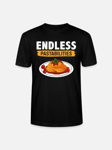 Endless Pastabilities - Stanley/Stella CRAFTER Unisex Organic T-Shirt - black