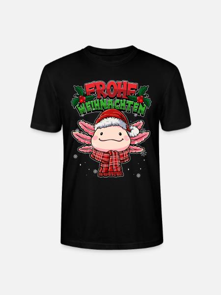Frohe Weihnachten - Stanley/Stella Unisex Bio-T-Shirt CRAFTER - Schwarz