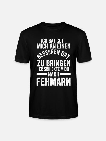 Ostsee Fehmarn - Stanley/Stella Unisex Bio-T-Shirt CRAFTER - Schwarz
