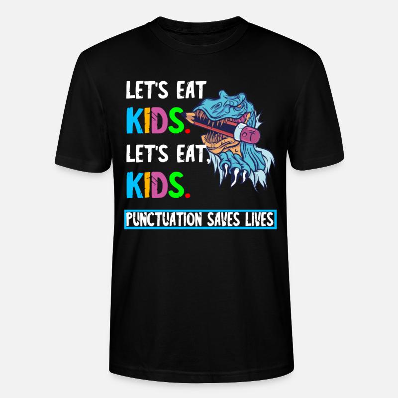 Grammatik Englischlehrer Englisch Sprache Lernen - Stanley/Stella Unisex Bio-T-Shirt CRAFTER - Schwarz