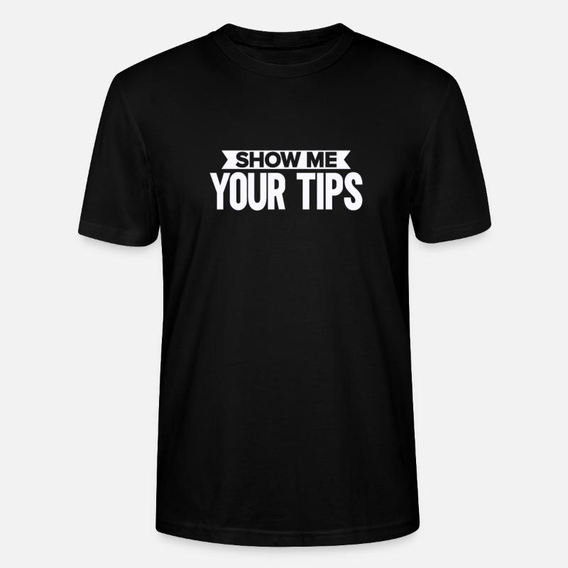 Barkeeper Geschenk Mixologist Spruch Bar - Stanley/Stella Unisex Bio-T-Shirt CRAFTER - Schwarz