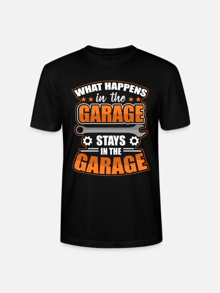 Mécanicien de garage - T-shirt bio CRAFTER Stanley Stella Unisexe - noir