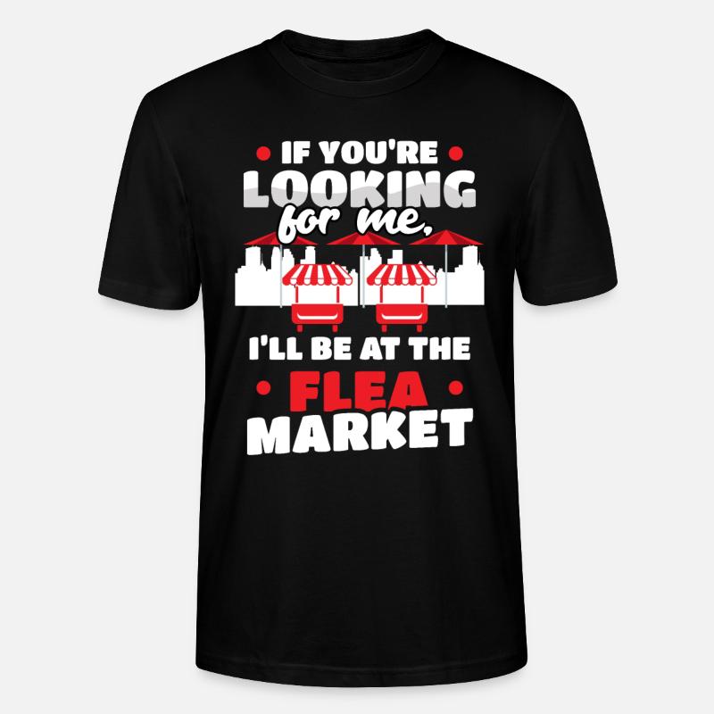 Bazar Garage Flohmarkt - Stanley/Stella Unisex Bio-T-Shirt CRAFTER - Schwarz