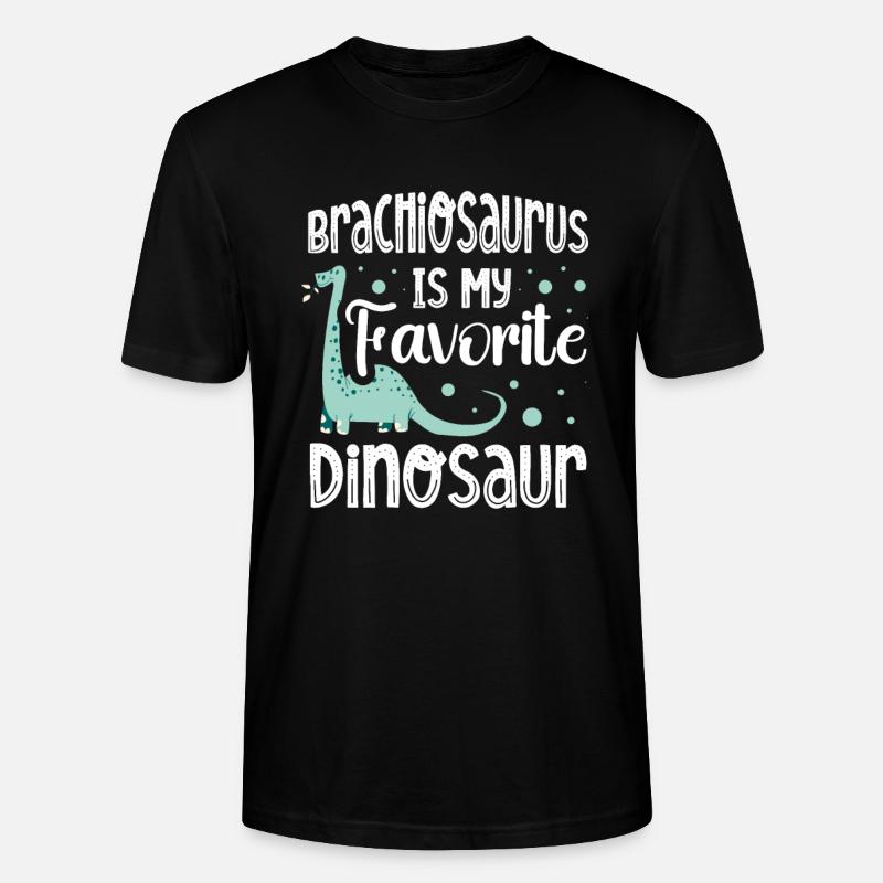 Brachiosaurus Ist Meine - Stanley/Stella Unisex Bio-T-Shirt CRAFTER - Schwarz