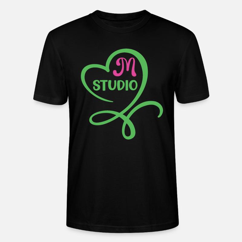 Mstudio - T-shirt bio CRAFTER Stanley Stella Unisexe - noir