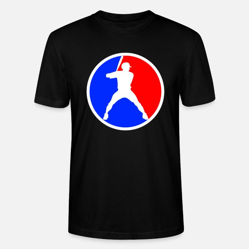 Baseball Logo - T-shirt bio CRAFTER Stanley Stella Unisexe - noir