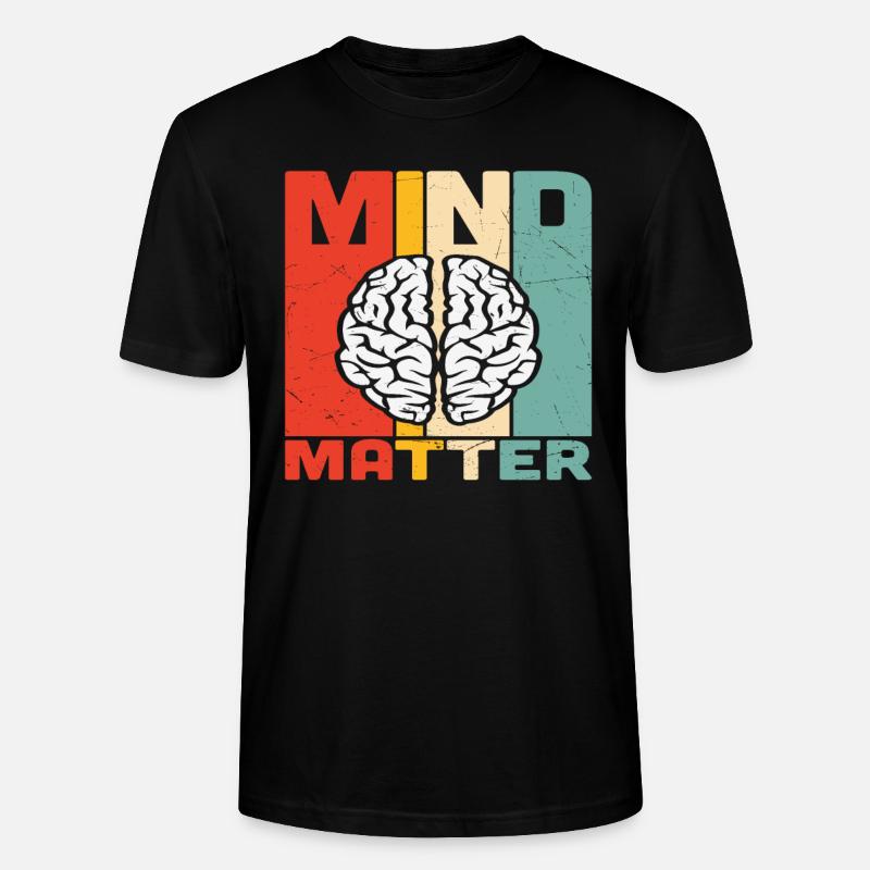 Mind Matter - Stanley/Stella Unisex Bio-T-Shirt CRAFTER - Schwarz