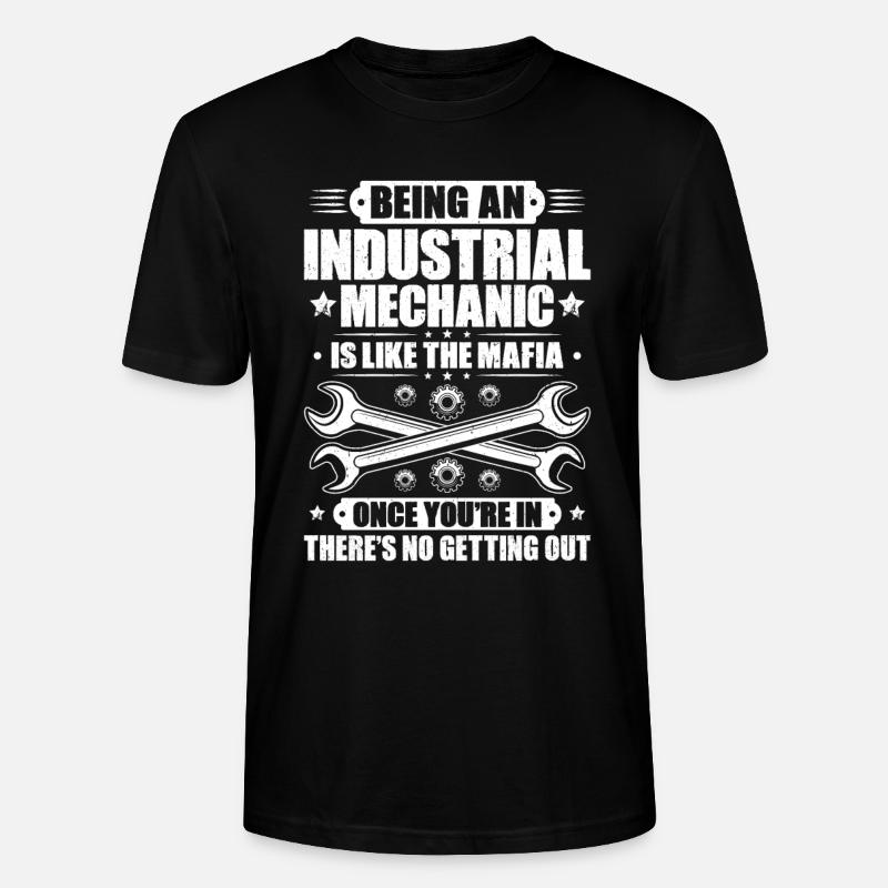Industriemechaniker Mécanicien Industriel - T-shirt bio CRAFTER Stanley Stella Unisexe - noir