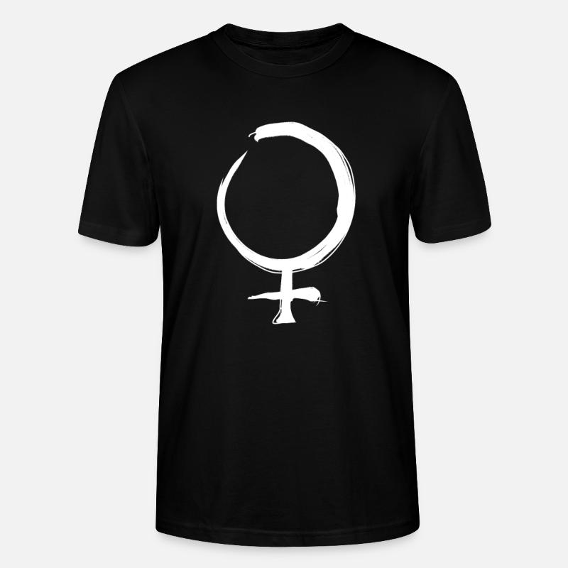 Symbole d’astrologie de Vénus - T-shirt bio CRAFTER Stanley Stella Unisexe - noir