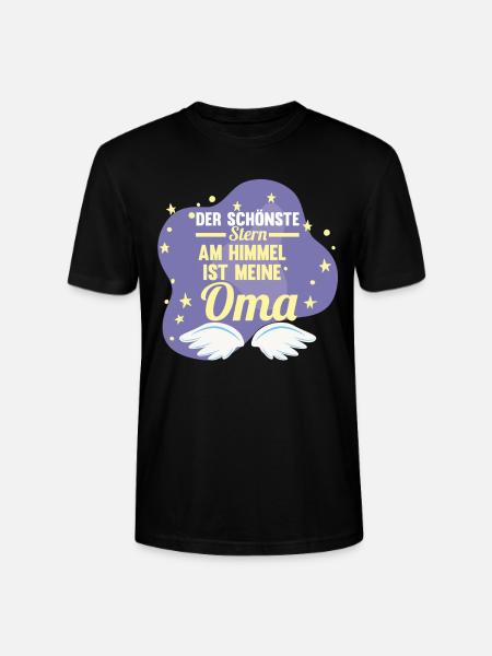 Großmutter Großmama Omi Oma - Stanley/Stella Unisex Bio-T-Shirt CRAFTER - Schwarz