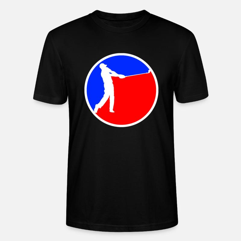 Golf Logo - Stanley/Stella Unisex Bio-T-Shirt CRAFTER - Schwarz