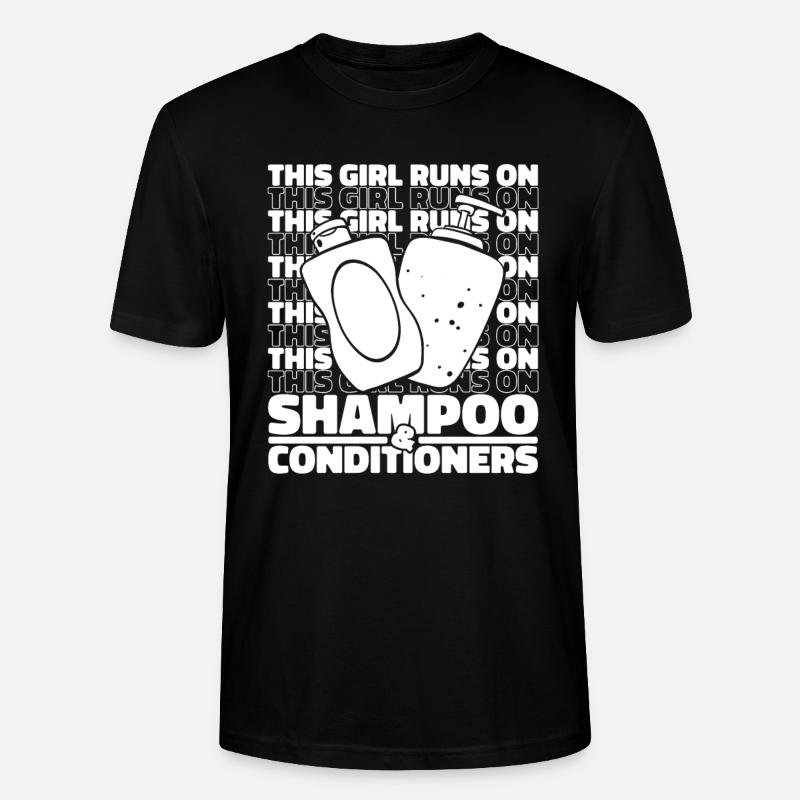 Coiffeur Coiffeur Coiffeur Shampooing - T-shirt bio CRAFTER Stanley Stella Unisexe - noir