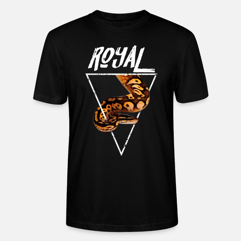 Royal Ball Python Besitzer - Stanley/Stella Unisex Bio-T-Shirt CRAFTER - Schwarz