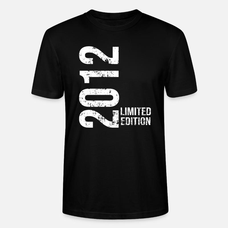 Edition Limitée De 2012 - T-shirt bio CRAFTER Stanley Stella Unisexe - noir